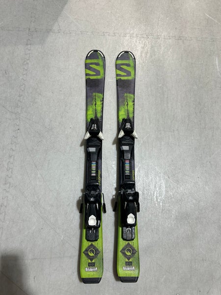 Salomon Q-Max Jr. 100cm Skis + EZ YTrak Bindings