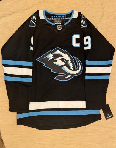 NEW Utah Mammoth #9 Clayton Keller Fanatics Authentic Pro Size 52/L Adult Unisex Jersey