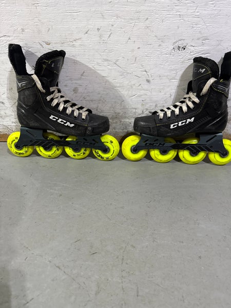 Junior CCM Super Tacks 9350 Inline Skates Regular Width Size 1.0 (Used)