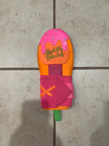absolutely ridiculous Rainbow sherbet Sliding Mitt (Used)