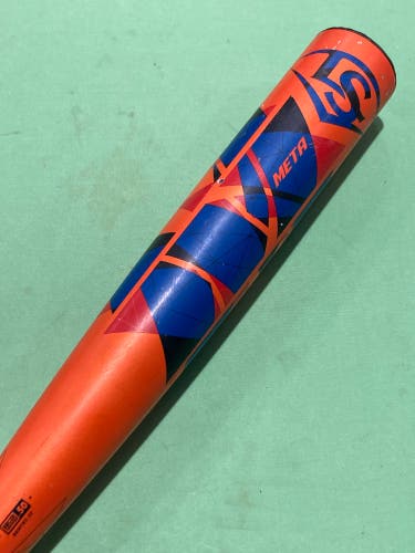 2022 Louisville Slugger Meta Composite Bat BBCOR Certified (-3) Composite 29 oz 32" (Used)