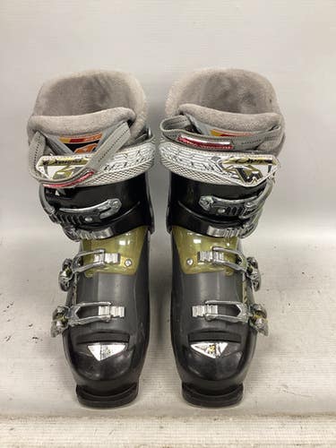 Used Nordica OLYMPIA Womens DH Ski Boot Black 250 MP - M07 - W08 11851-S000039258