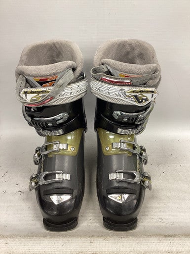 Used Nordica OLYMPIA Womens DH Ski Boot Black 250 MP - M07 - W08 11851-S000039258