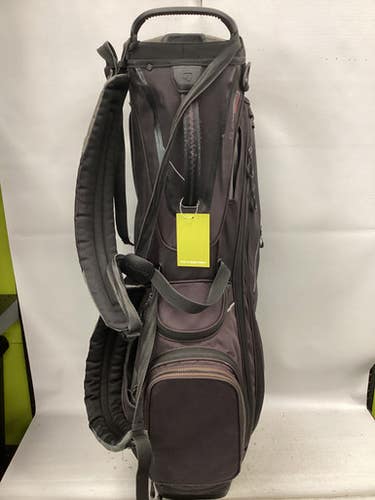 Used Taylormade 14 SLOT STAND BAG Mens Stand Bag Black 11851-S000039255