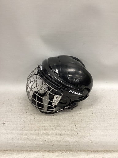 Used Bauer LEARN TO SKATE COMBO Helmet Cage Combo Black One Size 11851-S000039250