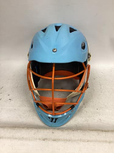 Used Warrior TII Lacrosse Helmet Carolina Blue One Size 11851-S000039223