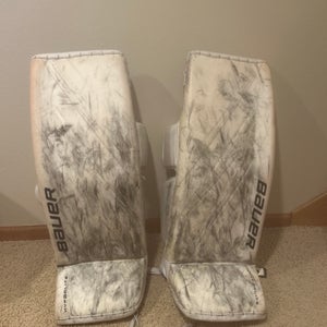 33" 2023 Bauer Hyperlite Goalie Leg Pads Pro Stock (Used)
