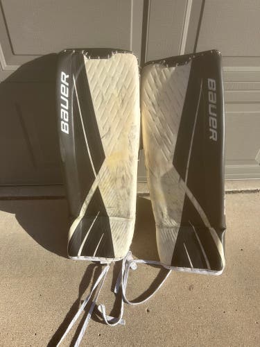 32" 2020 Bauer Ultrasonic Goalie Leg Pads Pro Stock (Used)