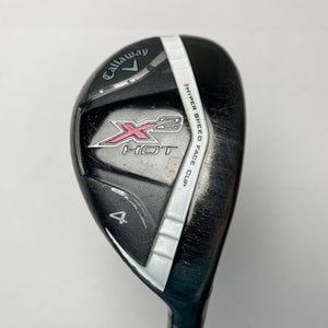 Callaway X2 Hot Womens 4 Hybrid 22* Ladies Graphite Womens RH Undersize Grip