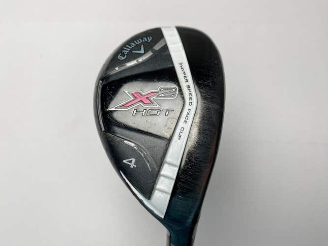 Callaway X2 Hot Womens 4 Hybrid 22* Ladies Graphite Womens RH Undersize Grip