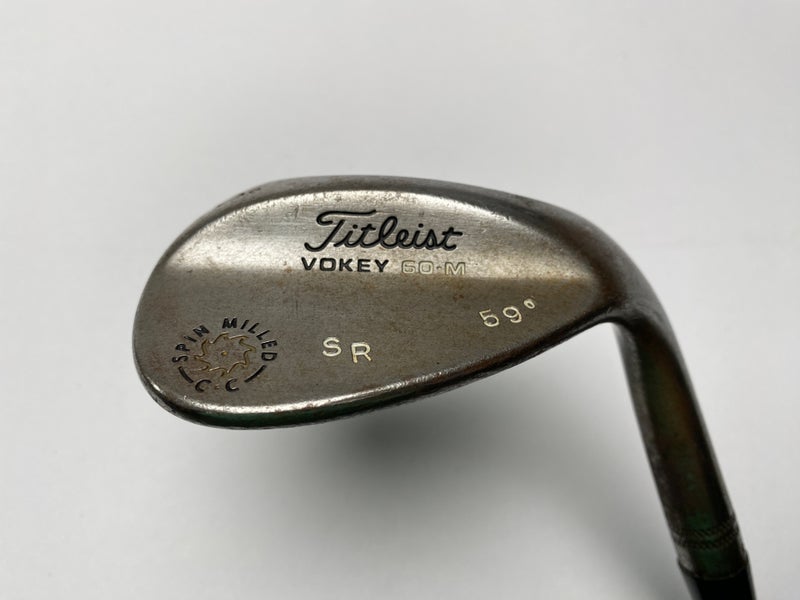 Titleist Vokey Spin Milled CC 59* M-Grind True Temper DG Wedge Steel Mens RH