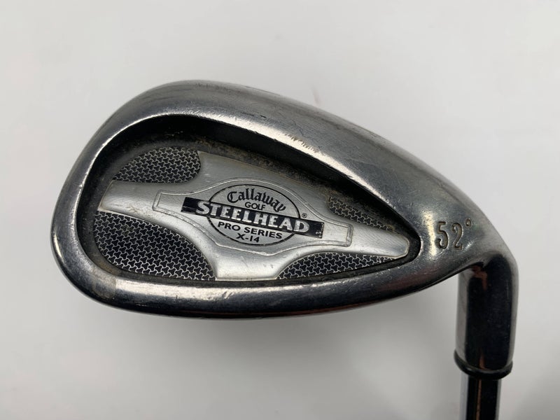 Callaway X-14 Pro Series Gap Wedge GW 52* Rifle Constant Weight Stiff Mens RH