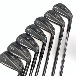 Callaway Apex TI Fusion Iron Set 4-PW Dynamic Gold Tour Issue S300 Stiff RH