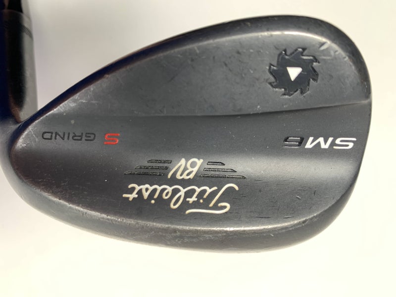Titleist Vokey SM6 Jet Black Wedge 58* 10 Dynamic Gold S300 Stiff Steel Mens RH
