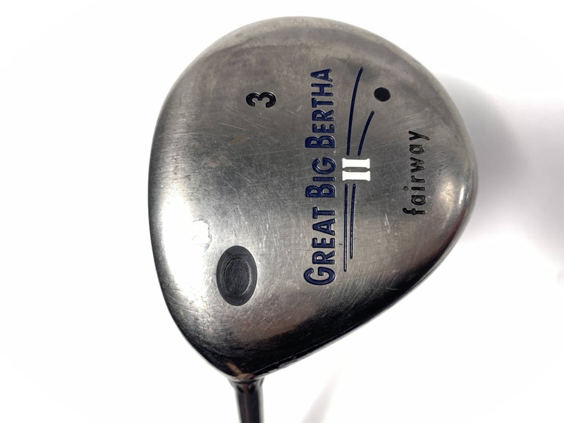 Callaway Great Big Bertha II 3 Fairway Wood 15* GBB System 60 Mens LH