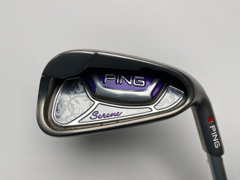 Ping Serene Single 7 Iron Red Dot 1* Flat ULT 210 Lite Graphite Womens RH