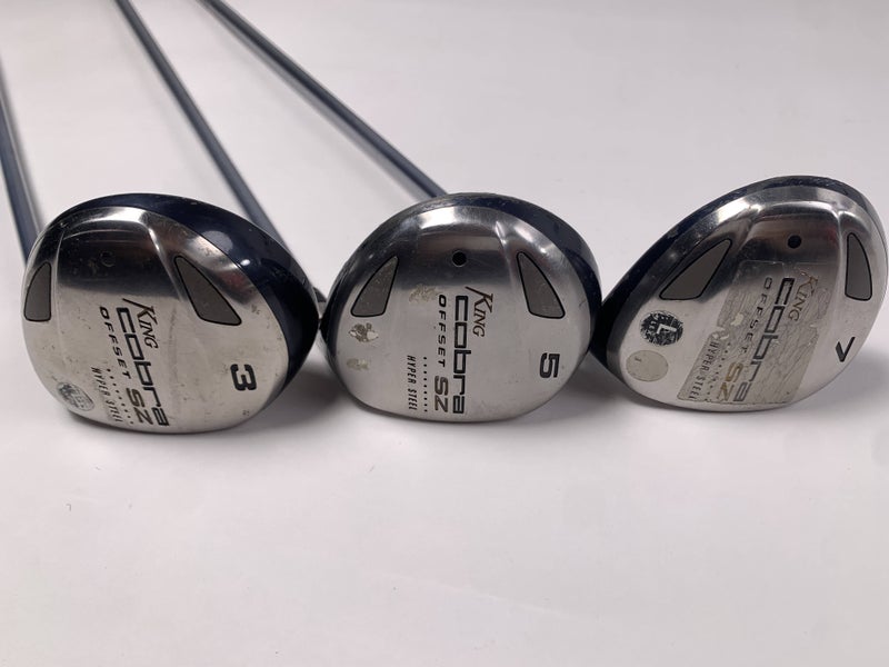 Cobra SZ Offset Wood Set 3 5 7 | 15* 18* 21* Aldila HM Tour 50g Ladies RH