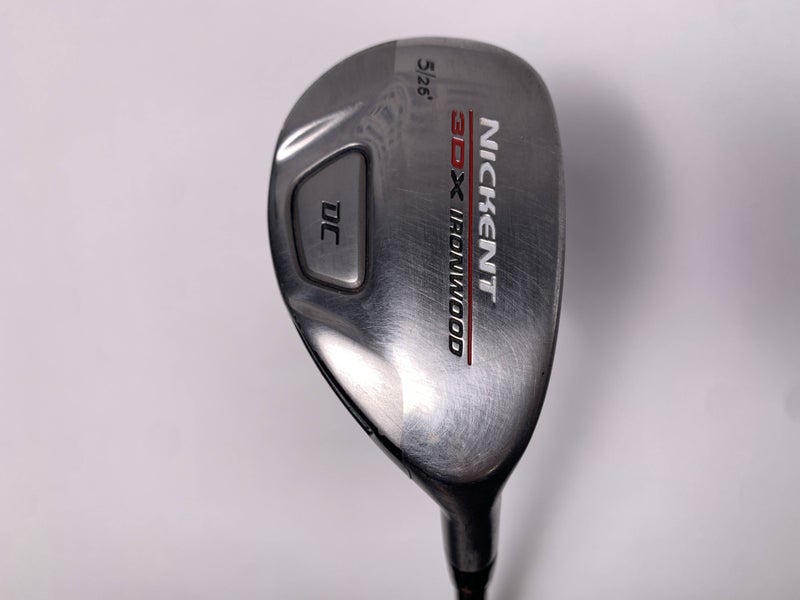 Nickent 3DX Ironwood 5 Hybrid 26* Aldila NV Green Hybrid 75g Regular Mens RH