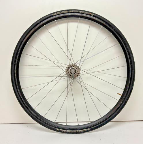Alexrims A Class 28-Spoke Black Aluminum Bolt-On Single Speed 700C Rear Wheel