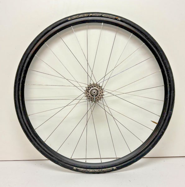 Alexrims A Class 28-Spoke Black Aluminum Bolt-On Single Speed 700C Rear Wheel