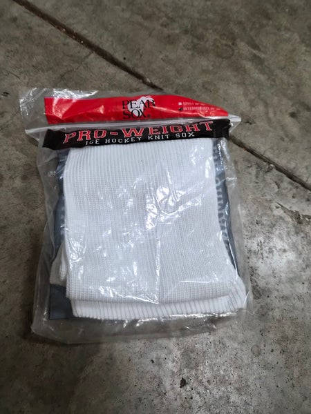 White Intermediate Medium Socks (New)