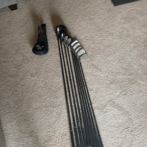 Men's Cobra FMax Right Handed Iron Set Regular Flex 6-P with 4-5 Hybrids, 3 Wood, and Driver
