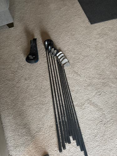 Men's Cobra FMax Right Handed Iron Set Regular Flex with 4-5 Hybrids, 3 Wood, and Driver