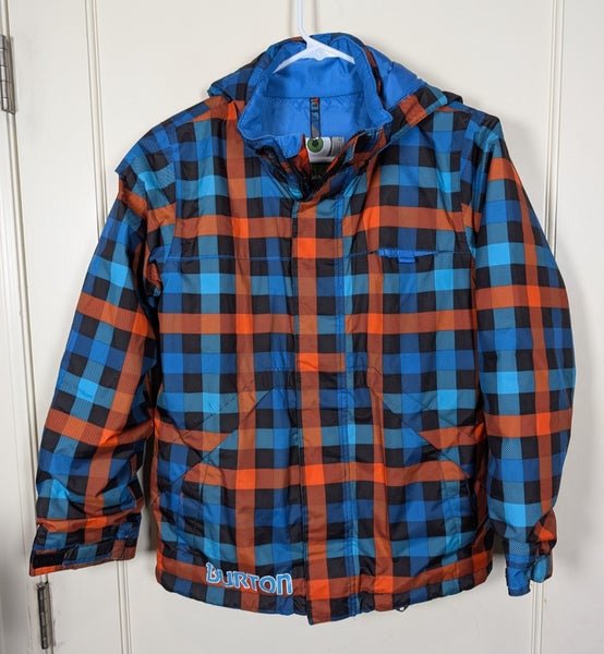 Burton Amped Dryride Snowboard Ski Jacket Youth Kid's Size: M (10/12) Insulated