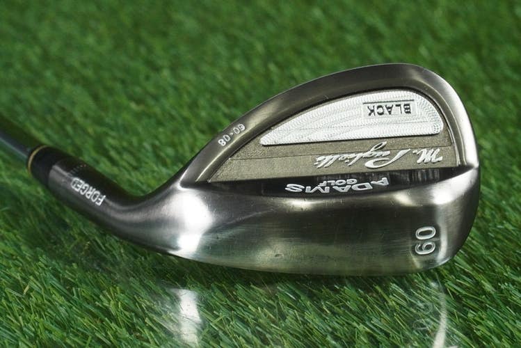 ADAMS M. PUGLIELLI BLACK 60 08 WEDGE LOB WEDGE FORGED DG SPINNER WEDGE FLEX RH