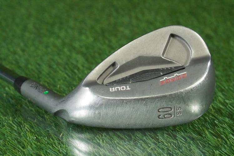 PING GORGE TOUR 60 SS WEDGE LOB WEDGE CFS STEEL STIFF FLEX GREEN DOT RH ~ LOOK!