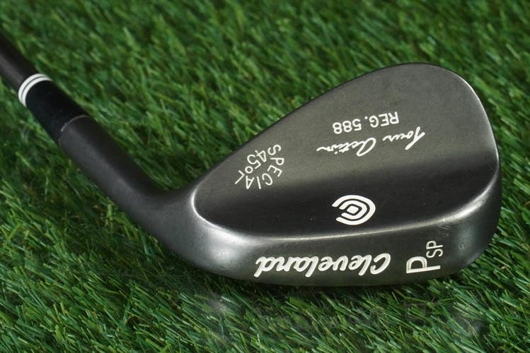 CLEVELAND TOUR ACTION REG. 588 45 SPECIAL PITCHING WEDGE "P SP" BLACK STEEL RH