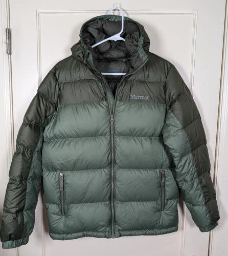 Marmot Guides Down Hoodie Jacket 700 Fill Puffer Jacket Coat Youth Size: XL