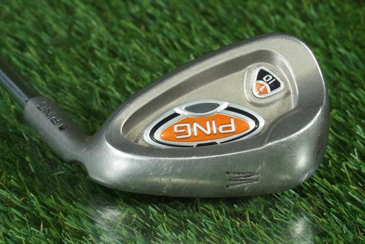 PING I10 PITCHING WEDGE "W" AWT STEEL STIFF FLEX BLACK DOT RH ~ LOOK!!