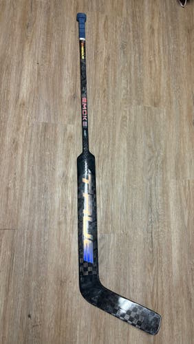 Senior True HZRDUS Smoke Regular Goalie Stick 25" Paddle (New)
