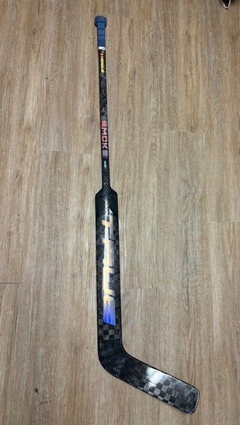Senior True HZRDUS Smoke Regular Goalie Stick 25" Paddle (New)