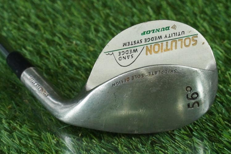 DUNLOP SOLUTION 56 SAND WEDGE UTILITY WEDGE POWERPOINT PLUS REGULAR RH ~ LOOK!!