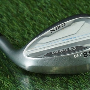 CLEVELAND CBX 58 10 WEDGE LOB WEDGE TRUE TEMPER DYNAMIC GOLD 115 WEDGE FLEX RH