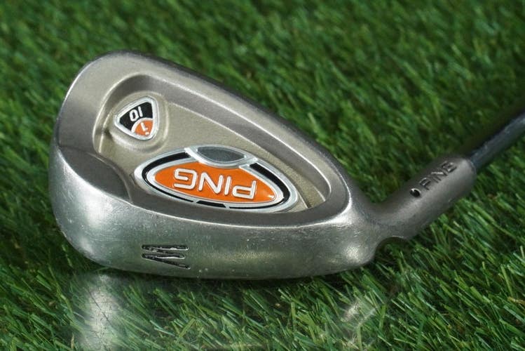 PING I10 PITCHING WEDGE "W" AWT STEEL STIFF FLEX BLACK DOT LEFT HANDED LH