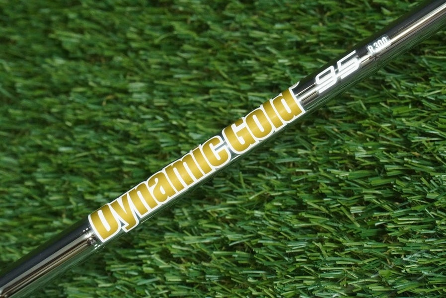 MIZUNO JPX 923 9 IRON HOT METAL NICKEL CHROMOLY DYNAMIC GOLD 95G