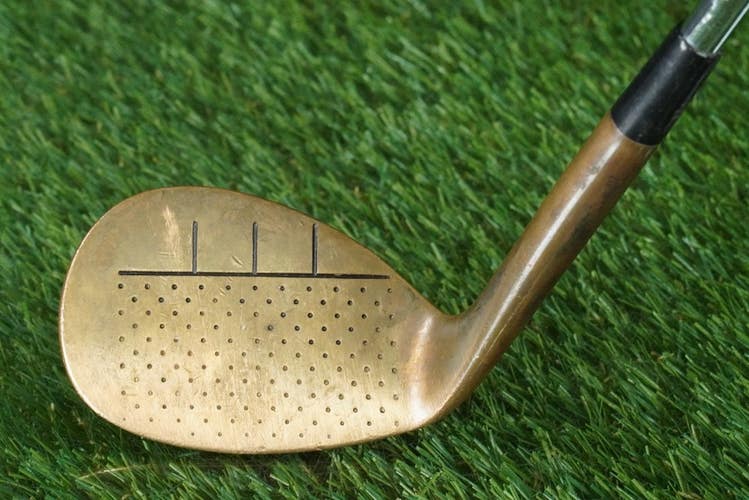 BEAUWOOD PASSAGE WG-1 SHORT GAME WEDGE COPPER SAND WEDGE STEEL RH ~ VINTAGE!!