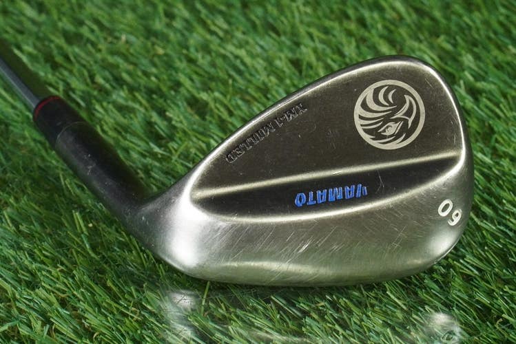 YAMATO YM-1 MILLED 60 WEDGE LOB WEDGE STEEL SHAFT RH ~ LOOK!!