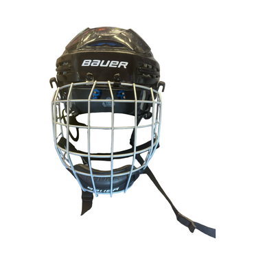 Used Bauer 5100 COMBO Helmet Cage Combo Black MD 10299-S000301810