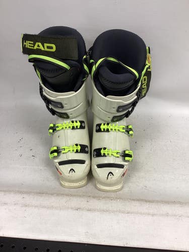 Used Head RAPTOR 80 RS Mens DH Ski Boot White 250 MP - M07 - W08 11851-S000039191