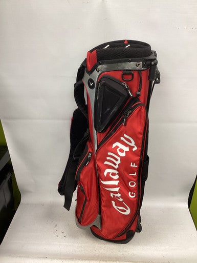Used Callaway 5 SLOT STAND BAG Mens Stand Bag Red 11851-S000039215