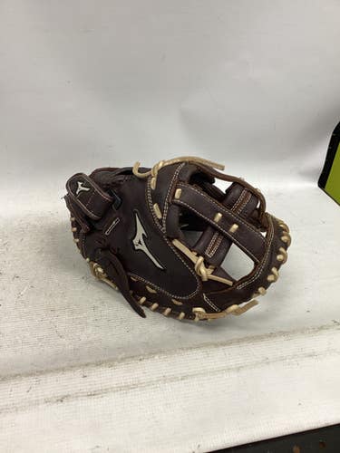Used Mizuno FRANCHISE EP BB/SB Catchers RH Throw Brown 34" 11851-S000039216