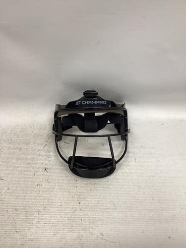 Used Champro FIELDERS MASK BB/SB Fielders Mask Black One Size 11851-S000039219