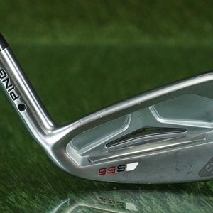 PING S55 3 IRON CFS STEEL STIFF SHAFT BLACK DOT RH ~ LOOK!!