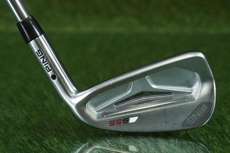 PING S55 3 IRON CFS STEEL STIFF SHAFT BLACK DOT RH ~ LOOK!!