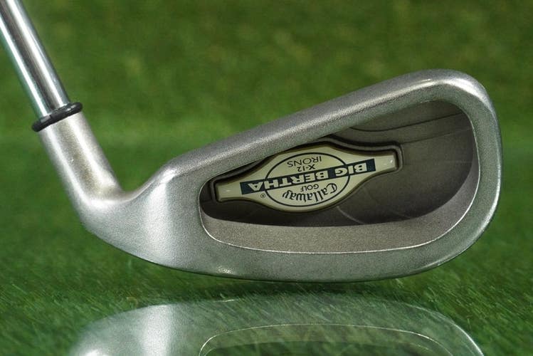 CALLAWAY BIG BERTHA X-12 1998 7 IRON TRUE TEMPER STEEL SHAFT RH ~ LOOK!!