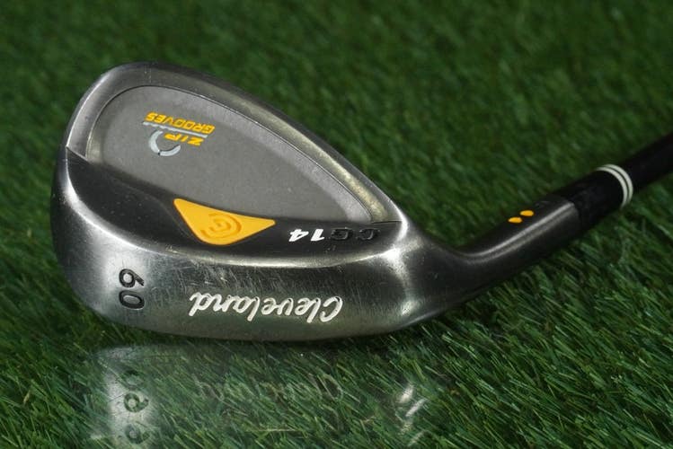 CLEVELAND CG14 60 12 WEDGE LOB WEDGE BLACK PEARL GRAPHITE WEDGE FLEX LEFT LH